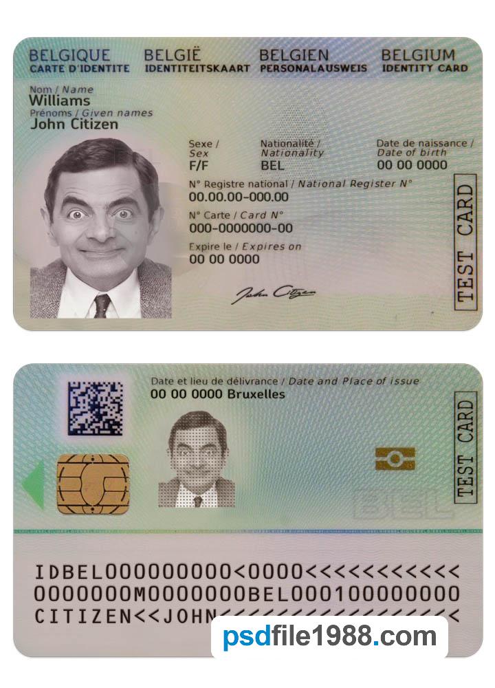Belgium ID 2020-Present